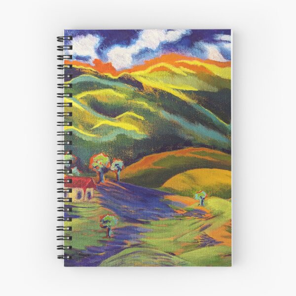 Item preview, Tuscan fields - Kandinsky style designed and sold by Robyn Selem.