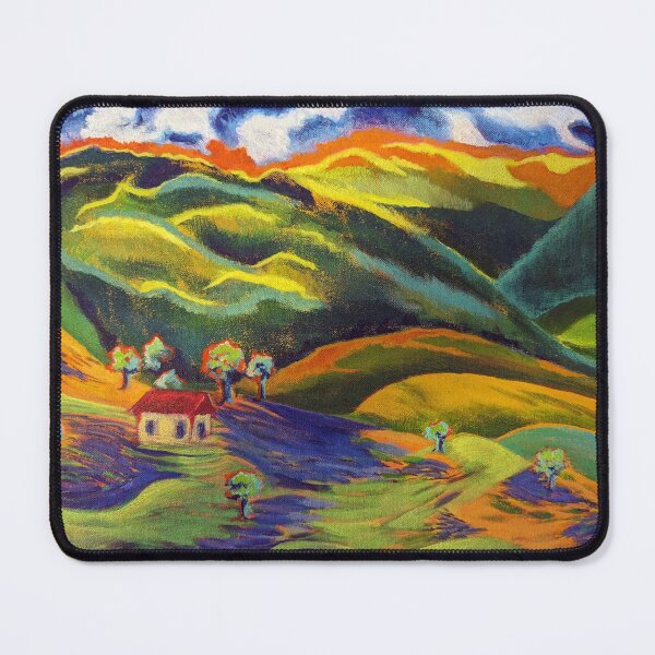 Item preview, Tuscan fields - Kandinsky style designed and sold by Robyn Selem.