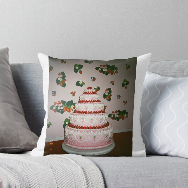 Item preview, Pink Tiered Strawberry Cake  designed and sold by samlanevisualss.