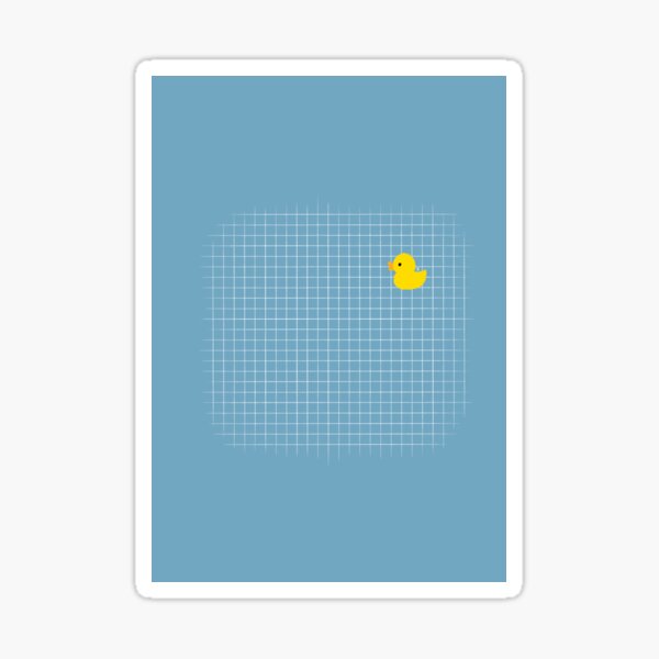Rubber Duckie Time Sticker