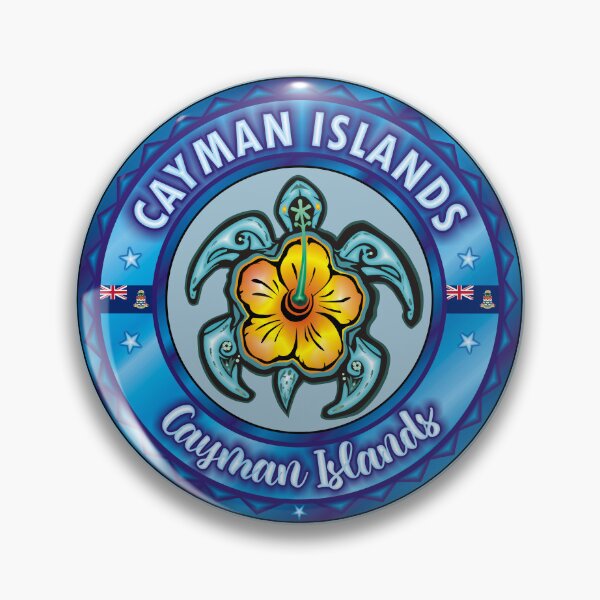 Item preview, Cayman Islands sea turtle hibiscus designed and sold by studioss76.