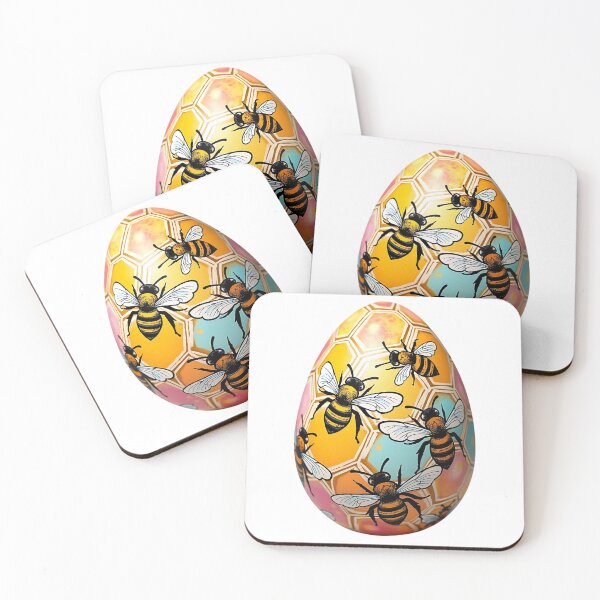 Item preview, Easter Egg - Honey Bees 3 designed and sold by FlipStitch Tees.