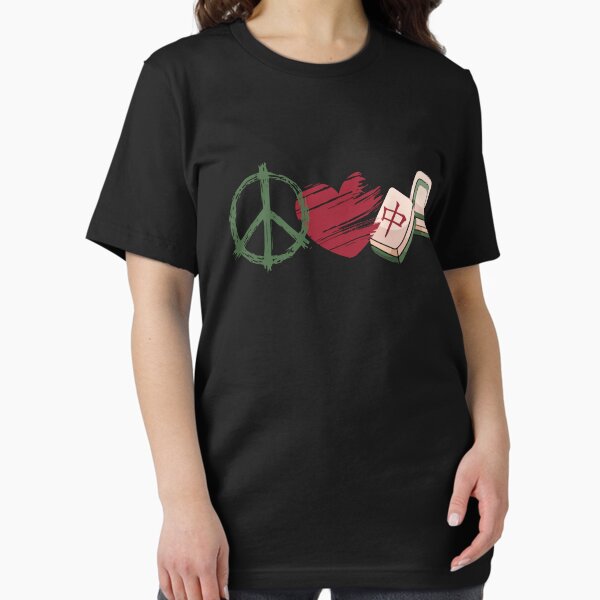 Item preview, Peace Love Mahjong Chinese Board Strategy Game Solitaire designed and sold by Dressed For  Duty.