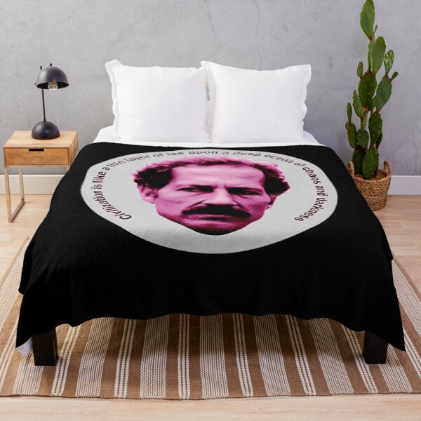 Item preview, Werner Herzog Quote Civilization is like a thin and darknese designed and sold by JustPOD.