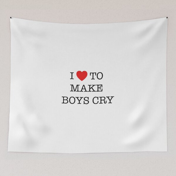 Item preview, i love to make boys cry designed and sold by yasminfreeman.