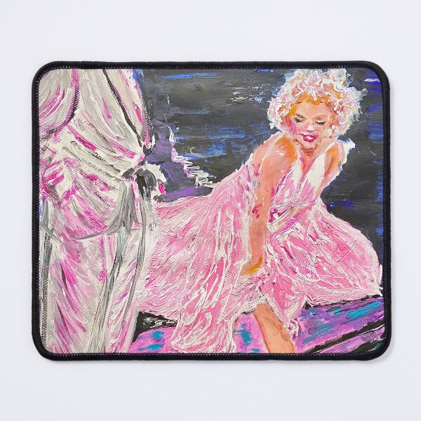 Item preview, Marilyn Monroe’s frock in pink! The Seven Year Itch designed and sold by Art by Fruitcake.