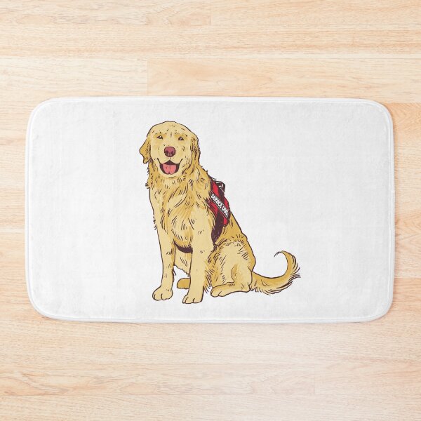 Item preview, Golden Retriever Service Dog designed and sold by CheesyTeesAU.