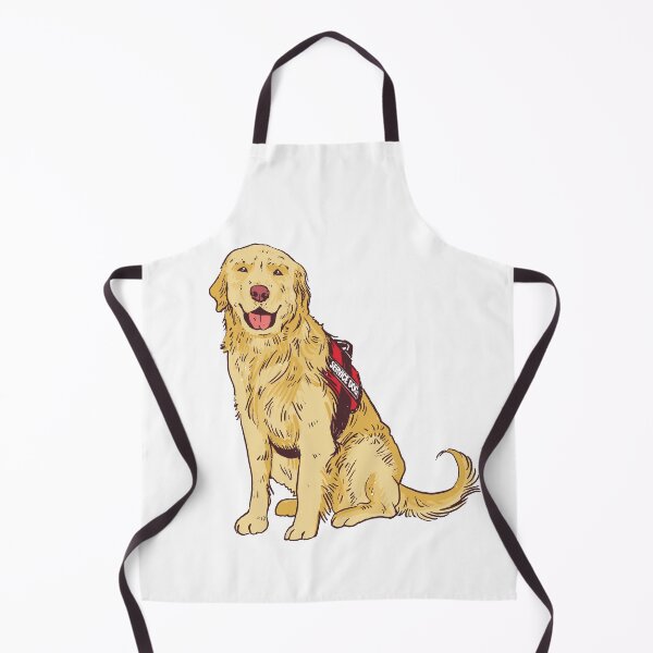 Item preview, Golden Retriever Service Dog designed and sold by CheesyTeesAU.