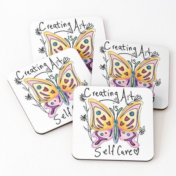 Item preview, Creating Art is Self Care designed and sold by Stellaura.