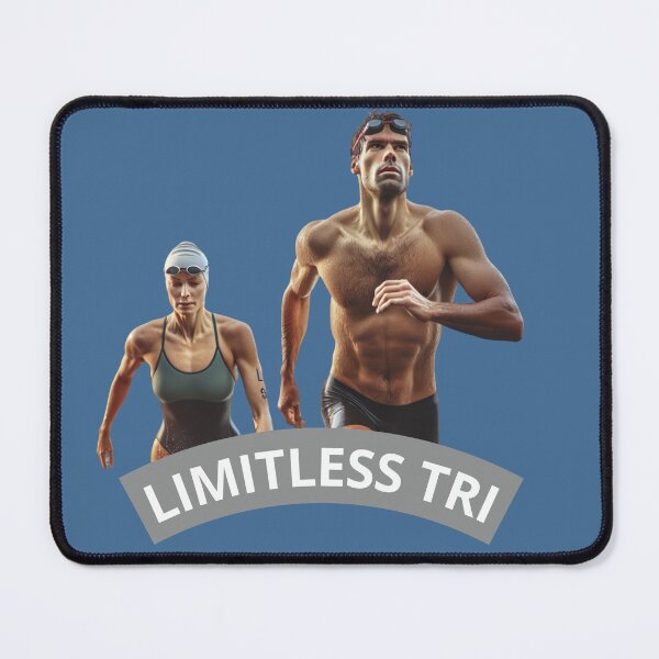 Item preview, LIMITLESS TRI – Triathlon Motivation Design designed and sold by Triathlongram.