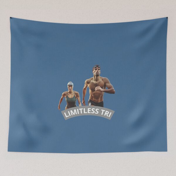 Item preview, LIMITLESS TRI – Triathlon Motivation Design designed and sold by Triathlongram.