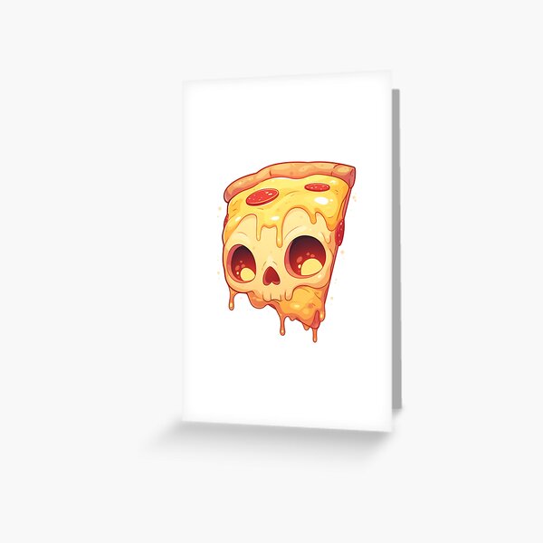 Item preview, Pizza Skull Slice designed and sold by Brid-Tagen.