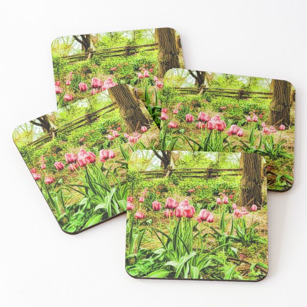 Item preview, Dreamy Tulip Garden - Impressions Of Spring designed and sold by Georgia Mizuleva.