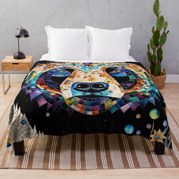 Item preview, Mosaic Black Bear designed and sold by purplesensation.