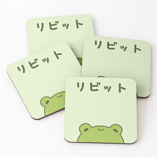 Item preview, Cute Hand Drawn Kawaii Green Frog  designed and sold by Cat-and-Panda.