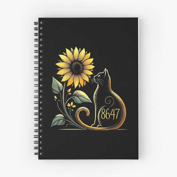 Item preview, 8647 Subtle Anti Trump 86 47 Cat Sunflower, Cat Lovers  designed and sold by love3617.