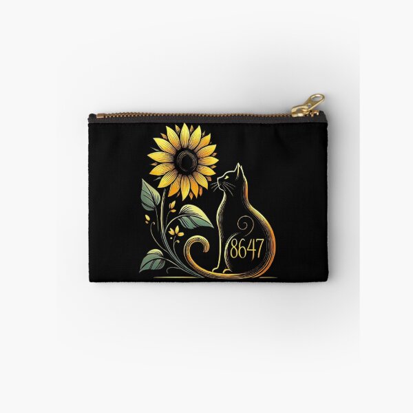Item preview, 8647 Subtle Anti Trump 86 47 Cat Sunflower, Cat Lovers designed and sold by love3617.