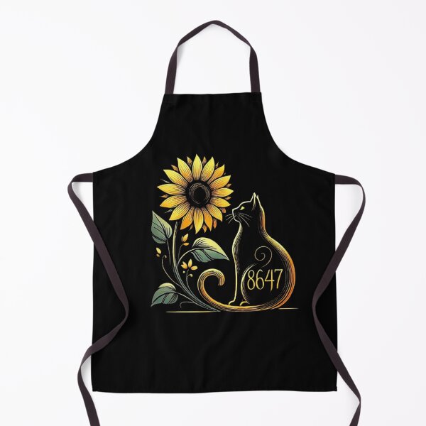 Item preview, 8647 Subtle Anti Trump 86 47 Cat Sunflower, Cat Lovers designed and sold by love3617.