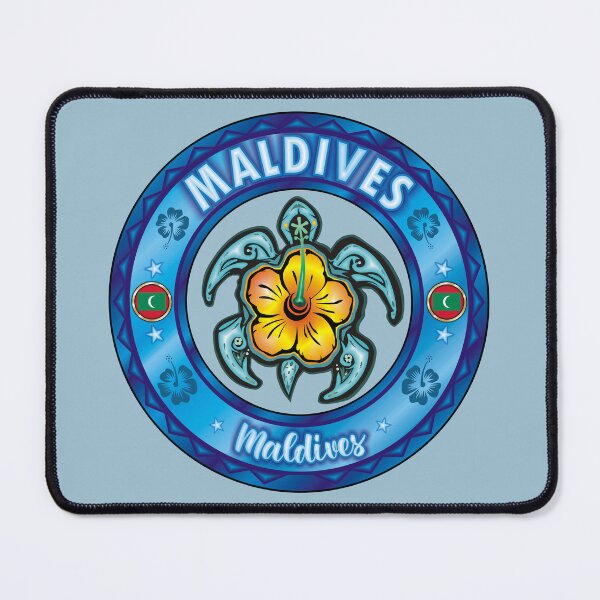 Item preview, Maldives sea turtle hibiscus designed and sold by studioss76.