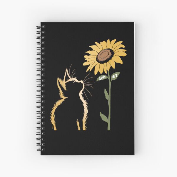 Item preview, 8647 Subtle Anti Trump 86 47 Cat Sunflower, Cat Lovers designed and sold by ChicTeeshop.