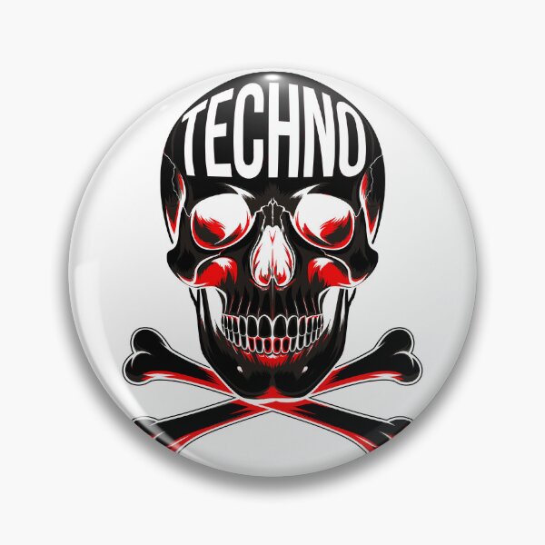 Item preview, Techno Skull Head  – Underground music Vibes designed and sold by paulo silveira.
