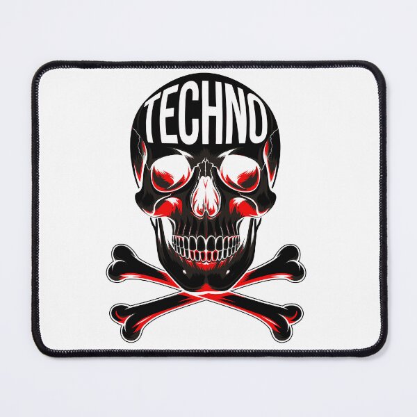 Item preview, Techno Skull Head  – Underground music Vibes designed and sold by paulo silveira.