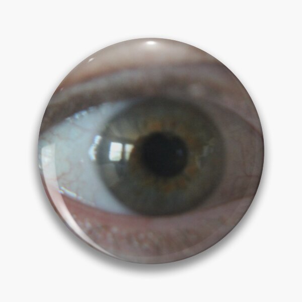 Item preview, Green-Hazel Eye Close-Up – Macro Human Eye Photography designed and sold by John-NW-Shop.