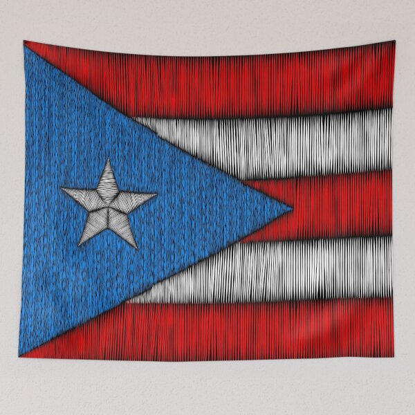 Item preview, Embroidered PR Flag designed and sold by AiixaaPR.
