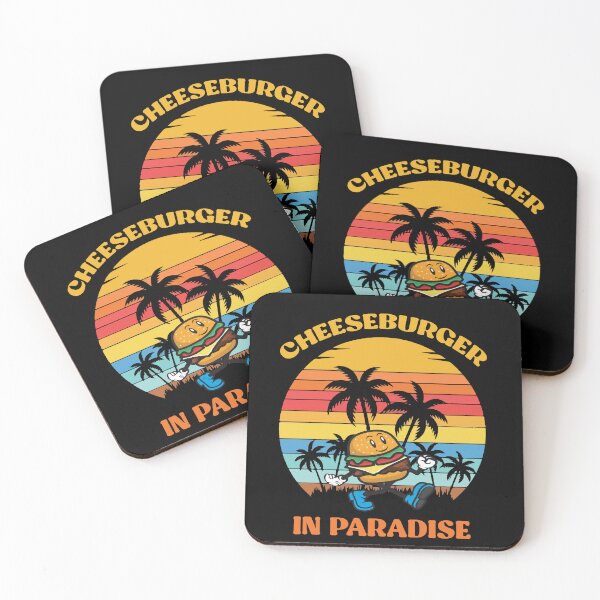 Item preview, Vintage Funny Cheeseburger Summer Vacation Paradise designed and sold by Dressed For  Duty.