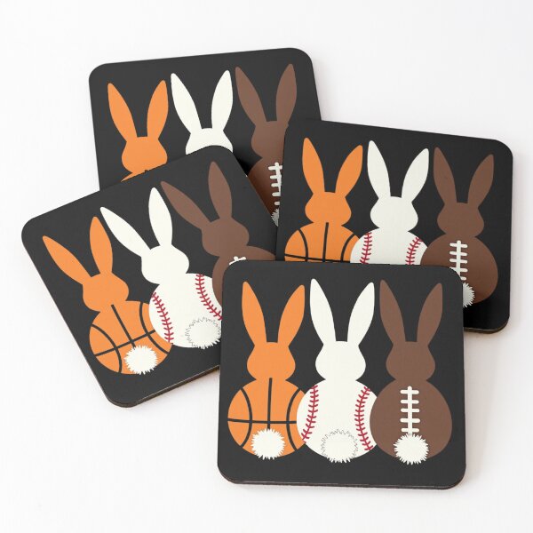 Item preview, Sports Easter Bunny Basketball Baseball Football Design designed and sold by haitrieuic96.
