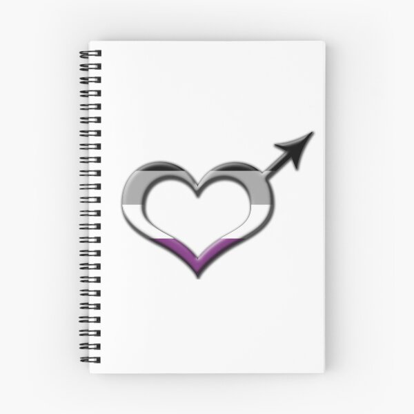 Item preview, Heart-Shaped Asexual Pride Male Gender Symbol designed and sold by LiveLoudGraphic.
