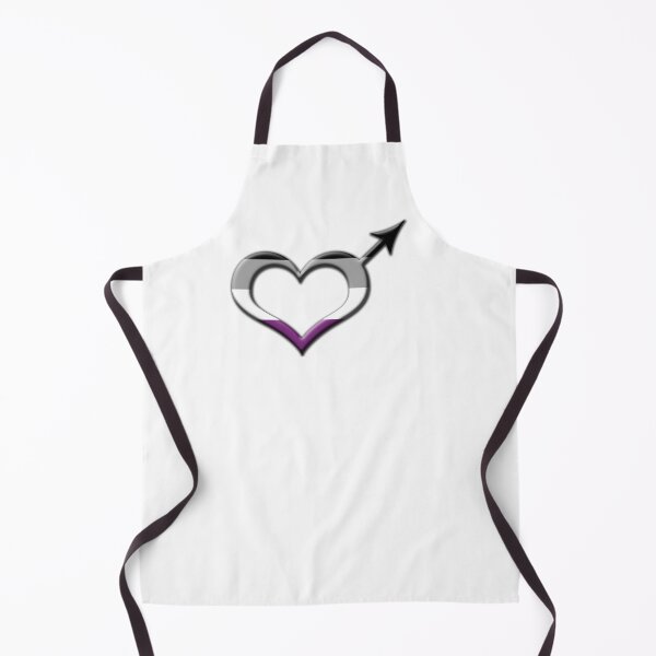 Item preview, Heart-Shaped Asexual Pride Male Gender Symbol designed and sold by LiveLoudGraphic.