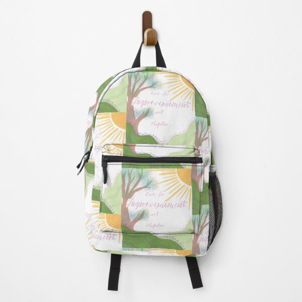 Item preview, Look for Improvement Not Perfection Floral Print  designed and sold by HydrangeaDelMar.