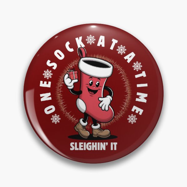 Item preview, Sleighin' It - One Sock At A Time designed and sold by The magic  Yellow bus.