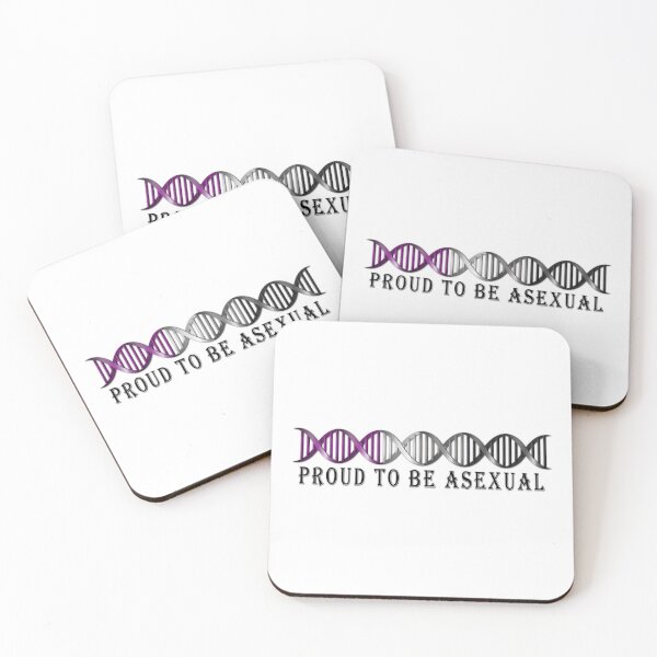 Item preview, Asexual Pride Flag Colored DNA Strand designed and sold by LiveLoudGraphic.