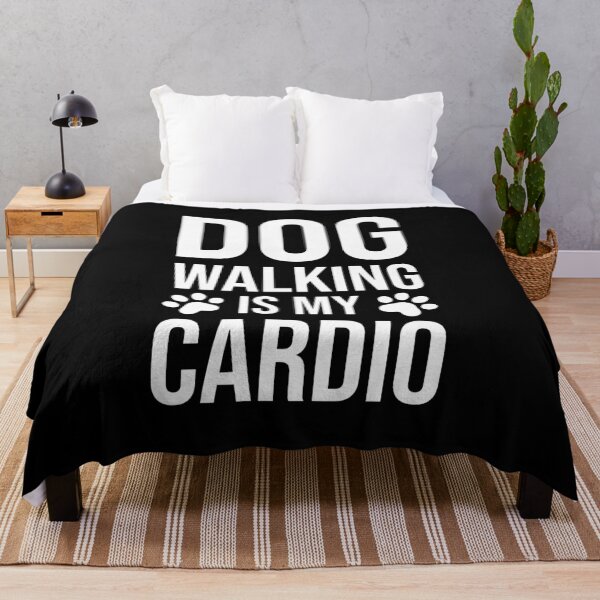 Item preview, Dog Walking Is My Cardio, Funny Dog Walker designed and sold by chantastical.