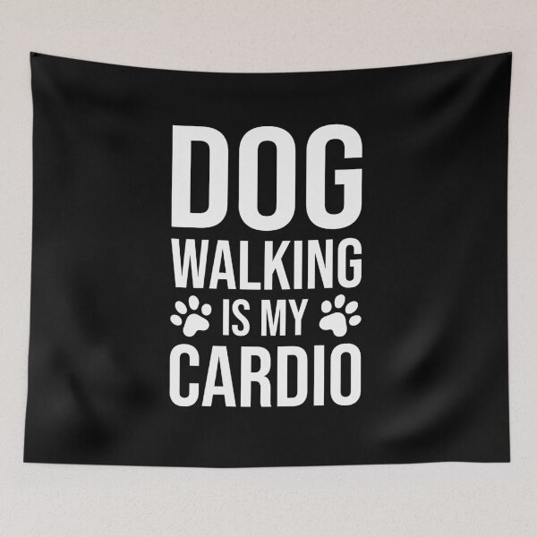Item preview, Dog Walking Is My Cardio, Funny Dog Walker designed and sold by chantastical.