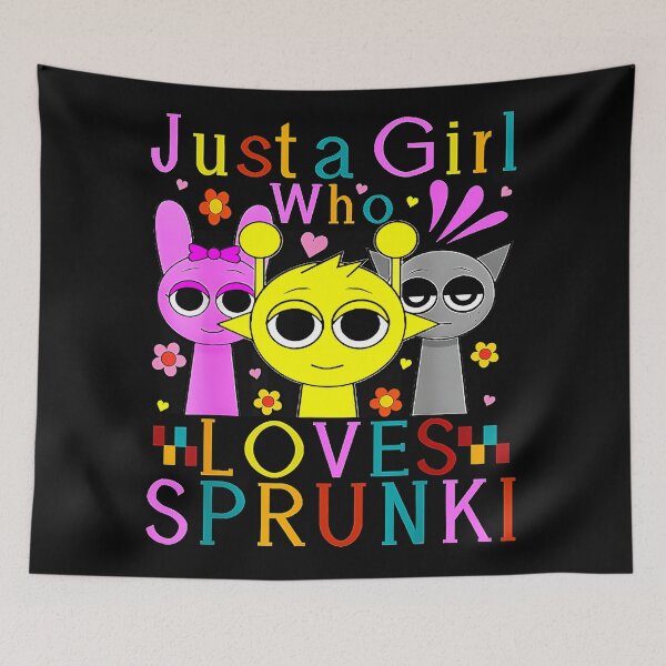 Item preview, Funny Sprunki Just A Girl Who Loves Sprunki For Girls  designed and sold by TreArtiveMinde.