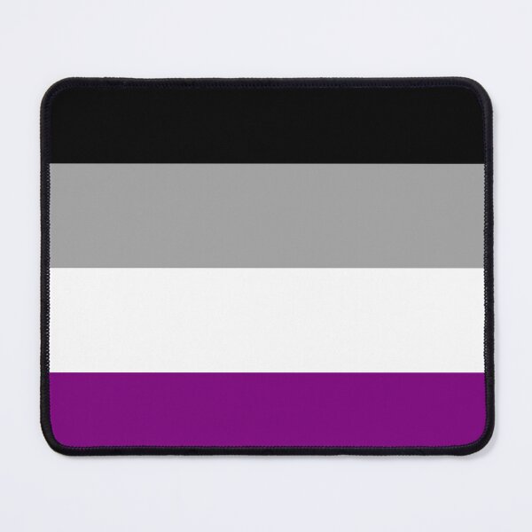 Item preview, Seamless Repeating Asexual Pride Flag Pattern designed and sold by LiveLoudGraphic.