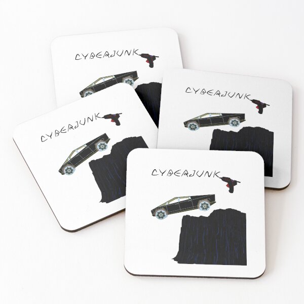 Item preview, Cyber Junk Truck Falling Off A Cliff -black designed and sold by KATKattalestv.