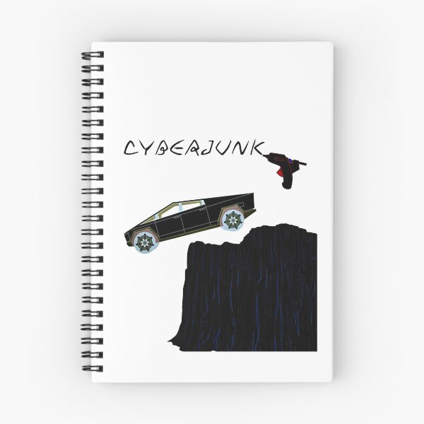 Item preview, Cyber Junk Truck Falling Off A Cliff -black designed and sold by KATKattalestv.