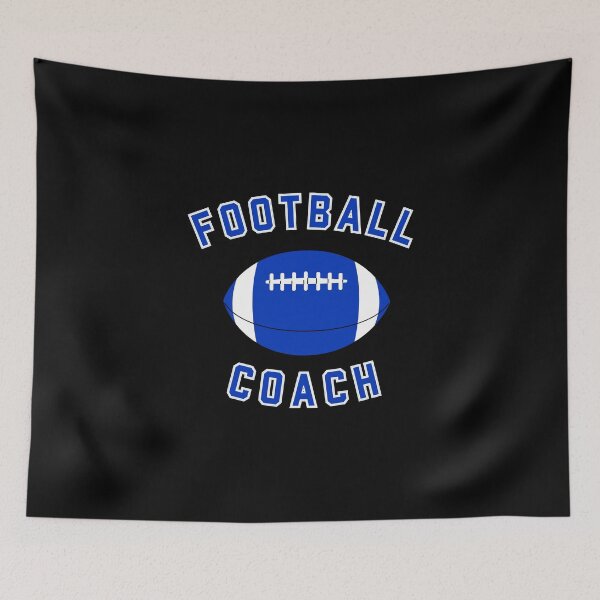 Item preview, Football Coach Blue designed and sold by GabrieSketcham.