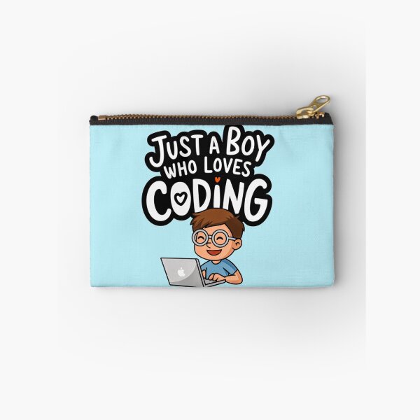 Item preview, Just a Boy Who Loves Coding designed and sold by Artyx_Design.