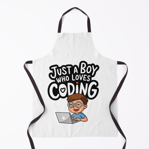 Item preview, Just a Boy Who Loves Coding designed and sold by Artyx_Design.