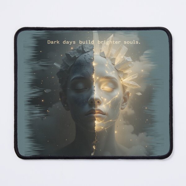 Item preview, Dark days build the brightest souls designed and sold by Brakeroc-Label.