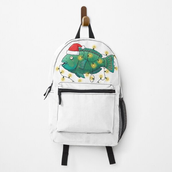 Item preview, A very Christmassy parrotfish designed and sold by Jujurtiaga.