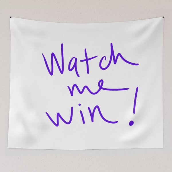 Item preview, Watch Me Win! designed and sold by abeink.