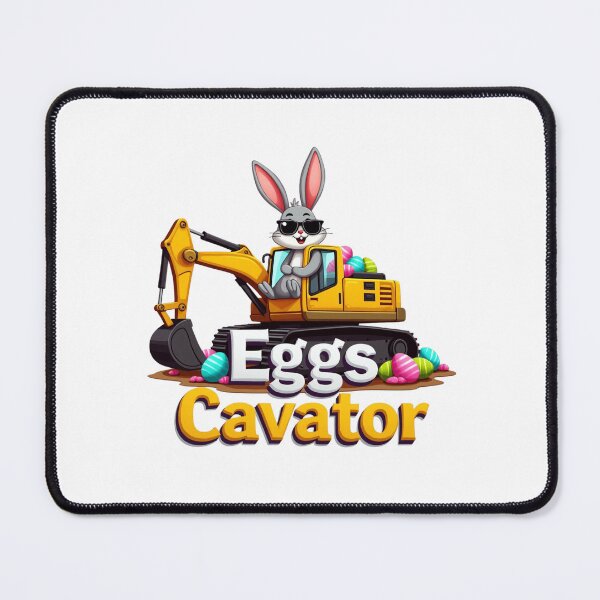 Item preview, Funny Easter EggsCavator Bunny Construction Truck designed and sold by haitrieuic96.