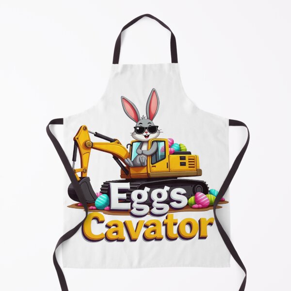 Item preview, Funny Easter EggsCavator Bunny Construction Truck designed and sold by haitrieuic96.