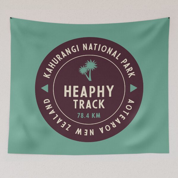 Item preview, Heaphy Track - Great Walk New Zealand designed and sold by fieldtripsupply.